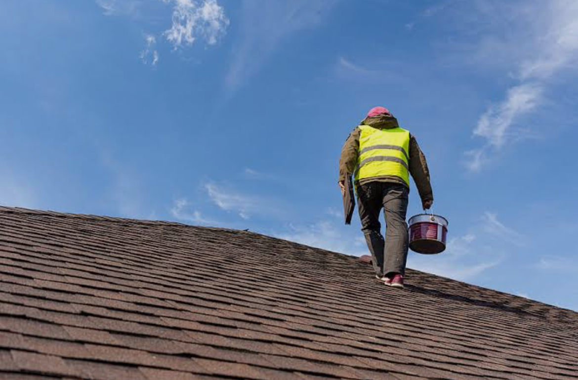 Roof Inspection — Storm Damage Repair in Sale, Trafford